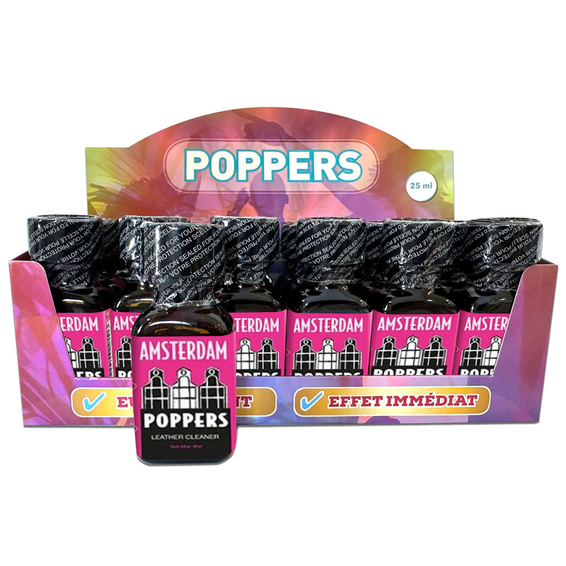 Caja Amsterdam Poppers 25ml