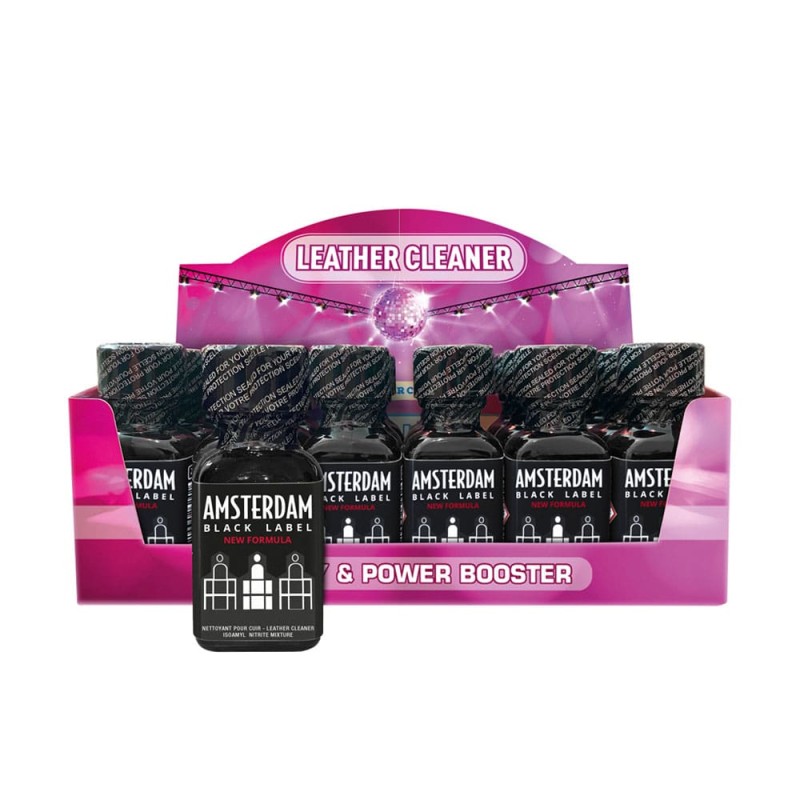 Caja Amsterdam Black Label 25ml